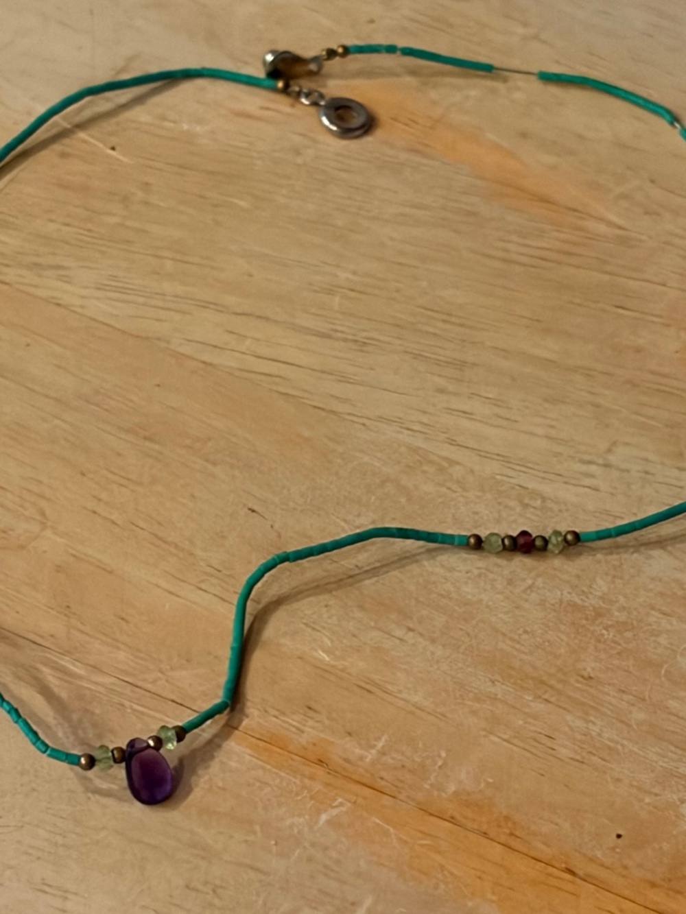 Amethyst necklace